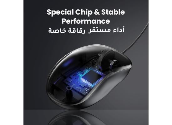 UGREEN 90789 USB Wired Computer Mouse with Ergonomic Design